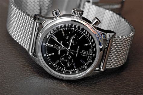 breitling transocean on wrist|Breitling Transocean watch for sale.